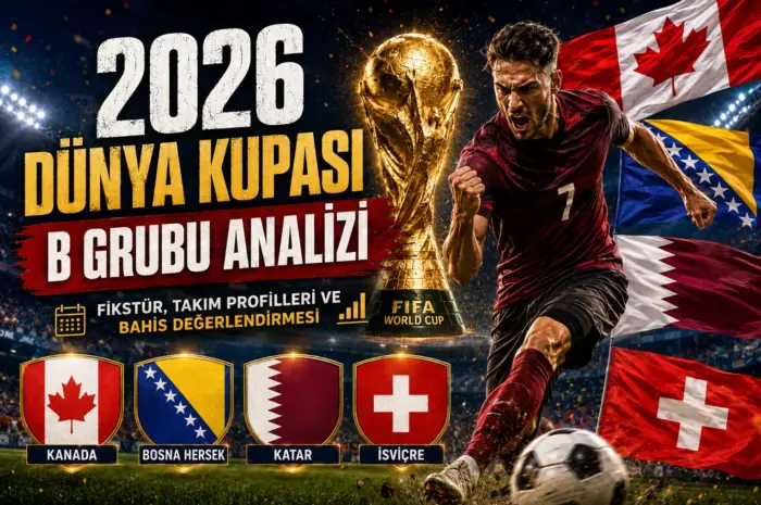 BetOffice 2026 Dünya Kupası B Grubu Analizi ve Tahminler