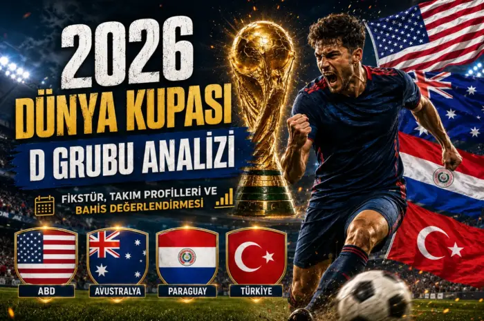 2026 Dünya Kupası D Grubu Analizi: ABD, Türkiye, Avustralya ve Paraguay
